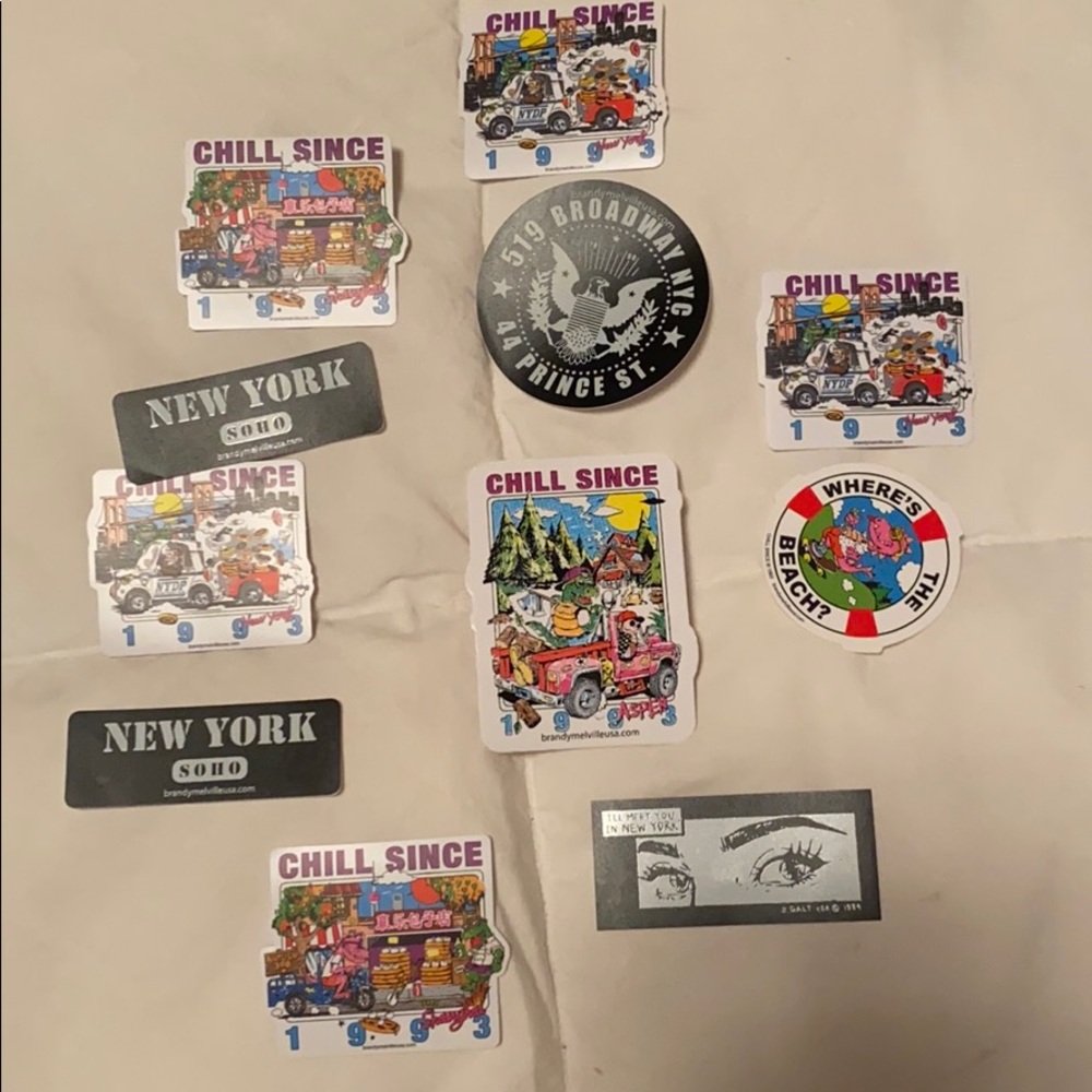 Brandy Melville stickers
